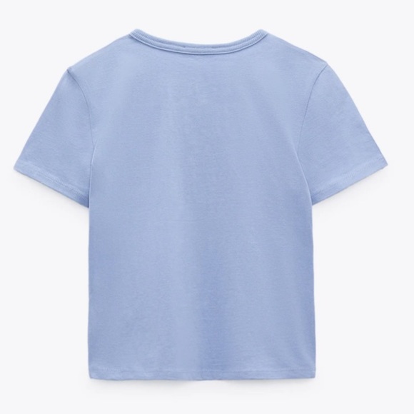 NWT Zara Snap Button Top - Picture 7 of 8